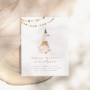 One Silly Goose Budget First Birthday Party