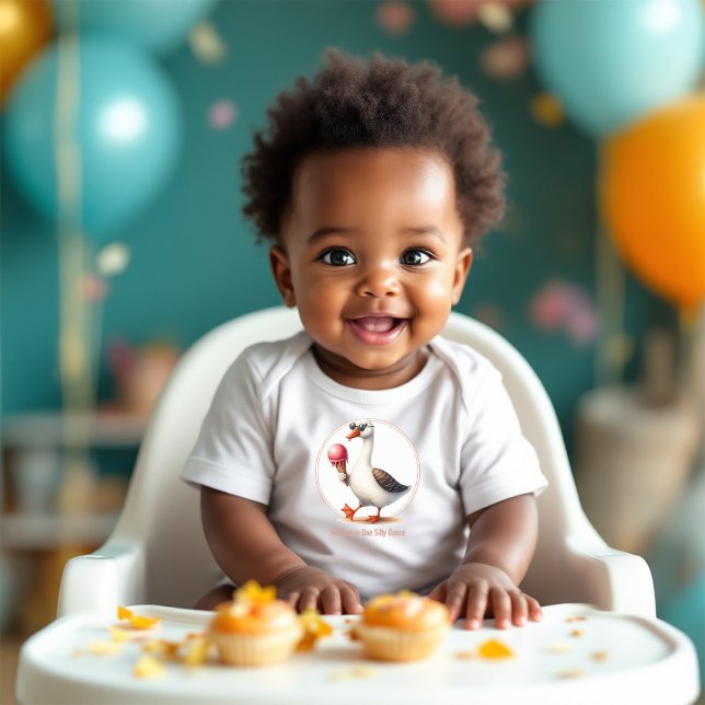 One Silly Goose Custom Baby Bodysuit (One Silly Goose Custom Baby Bodysuit )
