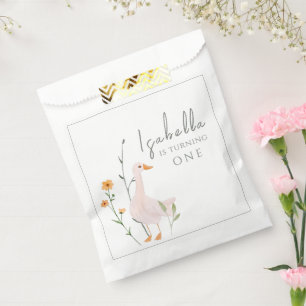 One Silly Goose Fest Birthday Minimalism Classic Favour Bag