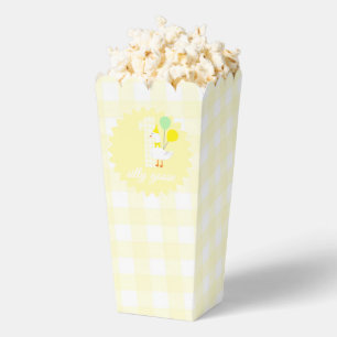 One Silly Goose Gingham 1st Birthday Favour Box