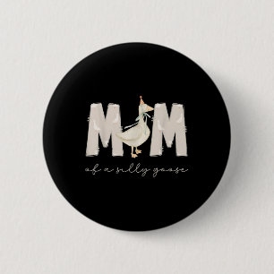 One Silly Goose Mama 1st First Birthday Family 202 6 Cm Round Badge
