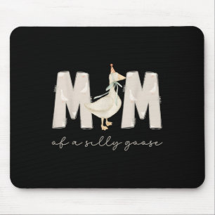One Silly Goose Mama 1st First Birthday Family 202 Mouse Pad