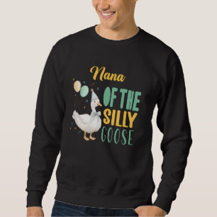 One Silly Goose Party Boy Themed Sweatshirt