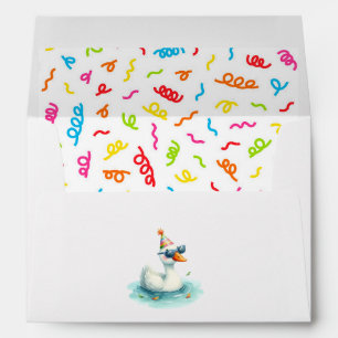 One Silly Goose Personalised First Birthday Envelope