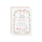 One Silly Goose Pink Floral 1st Birthday