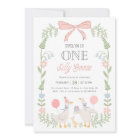 One Silly Goose Pink Floral 1st Birthday