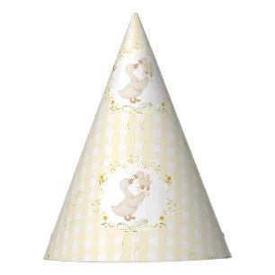 One Silly Goose Whimsical Bow Gender neutral Party Hat