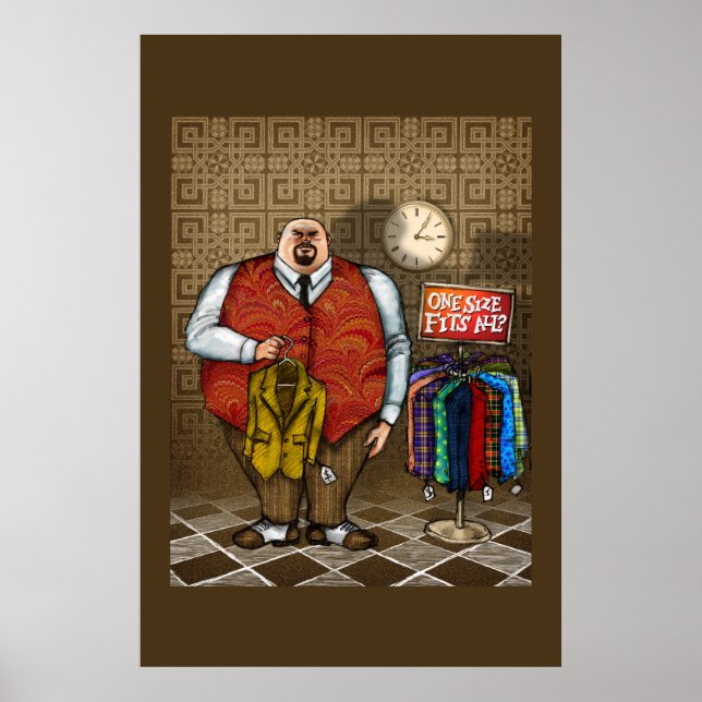 One Size Fits All Poster (Front)