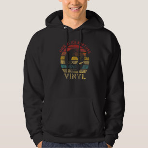 One Slice Rapture Vinyl Retro Record Vintage Music Hoodie
