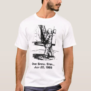 One Small Step Apollo 11 Moon Landing T-Shirt