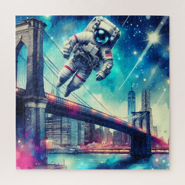 ONE SMALL STEP BROOKLYN 5 JIGSAW PUZZLE (Vertical)