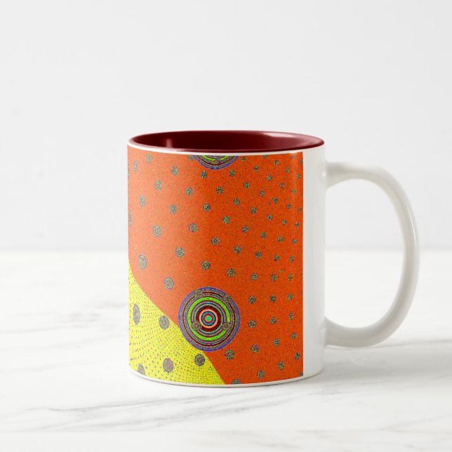 One Small Step Two-Tone Coffee Mug (Right)
