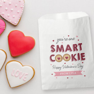 One Smart Cookie Classroom Valentine's Day Favour Bag