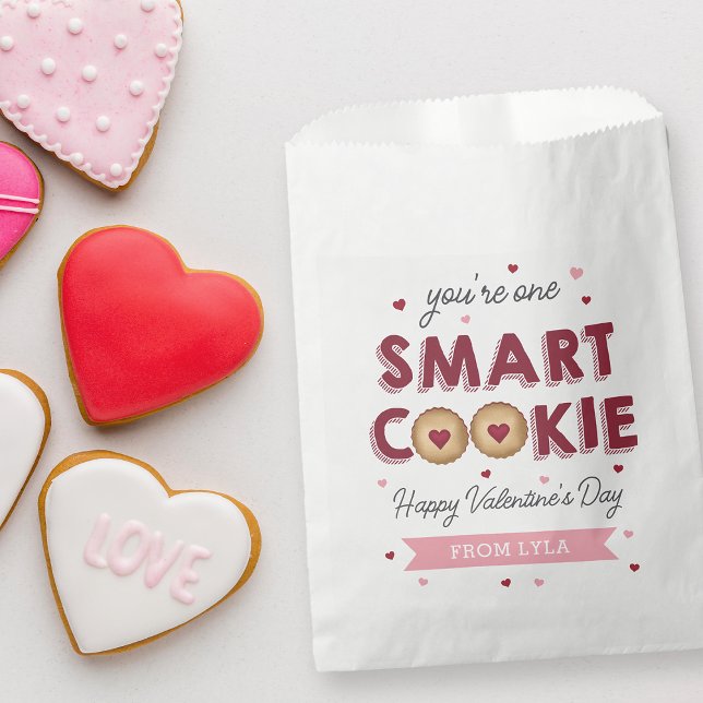 One Smart Cookie Classroom Valentine's Day Favour Bag (Creator Uploaded)