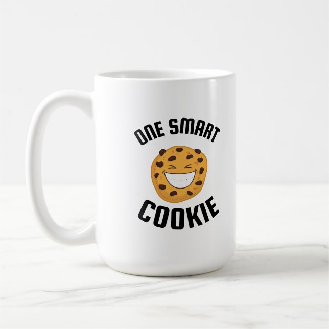 one smart cookie coffee mug (Left)