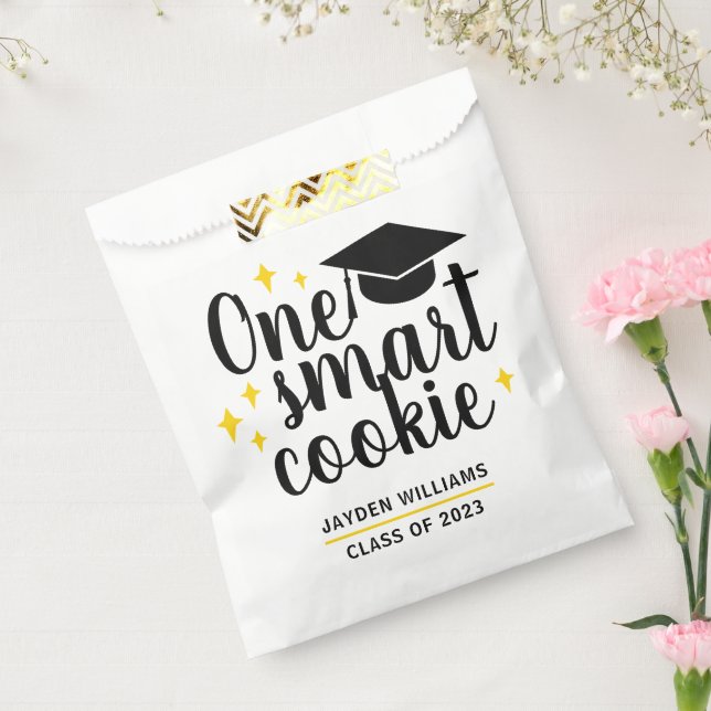 One Smart Cookie Custom Graduation Favour Bag (Sealed)