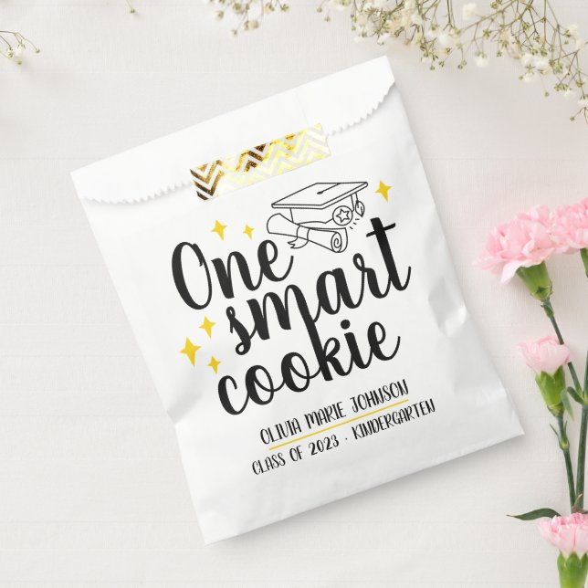 One Smart Cookie Custom Kids Graduation Favour Bag (Sealed)
