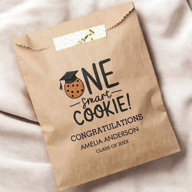 One Smart Cookie Graduation Class of Favour Bag (Creator Uploaded)