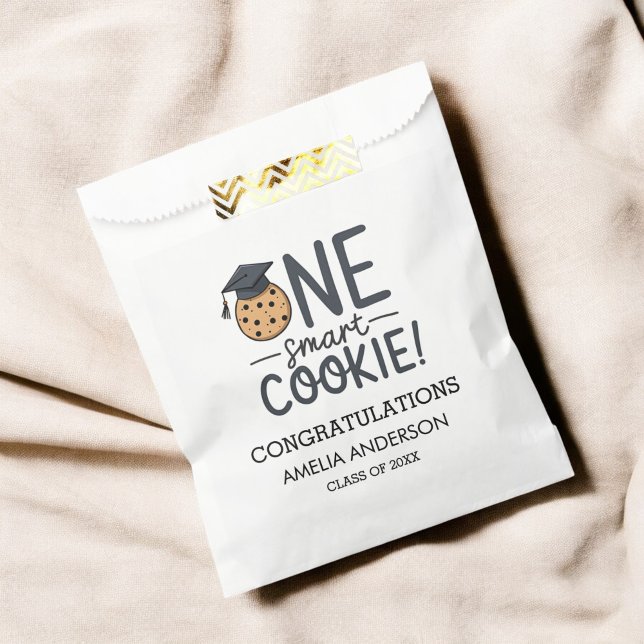 One Smart Cookie Graduation Class of Favour Bag (Creator Uploaded)