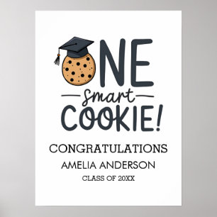 One Smart Cookie Graduation Class of Poster