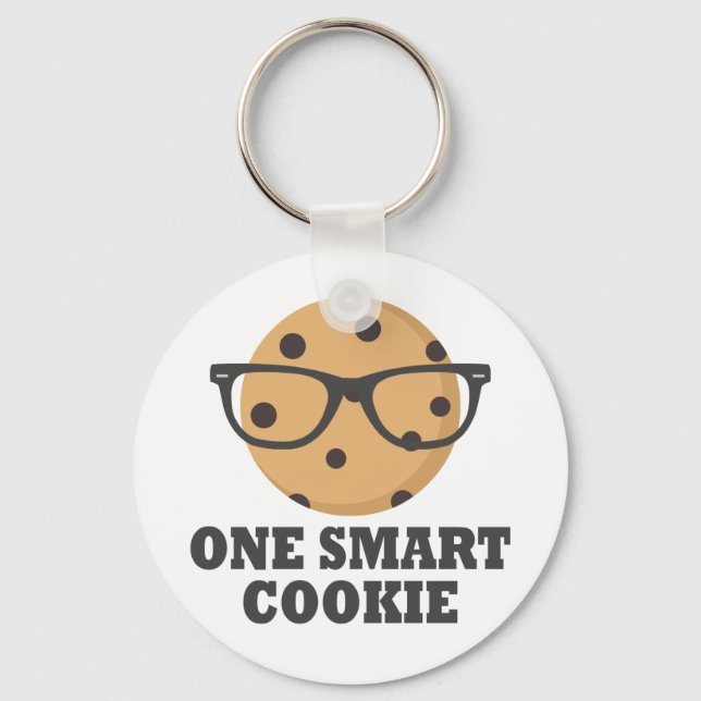 One Smart Cookie Key Ring (Front)
