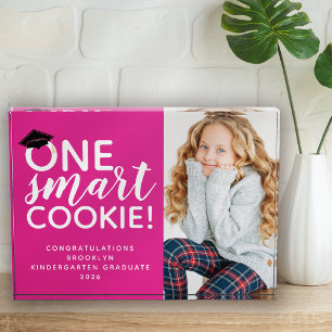 One Smart Cookie Kindergarten Graduation Photo Block