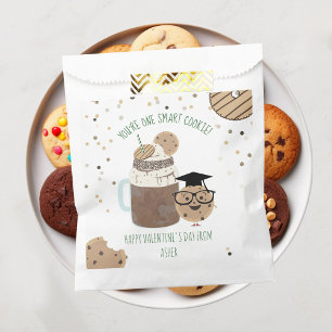 One Smart Cookie & Milkshake Classroom Valentine Favour Bag