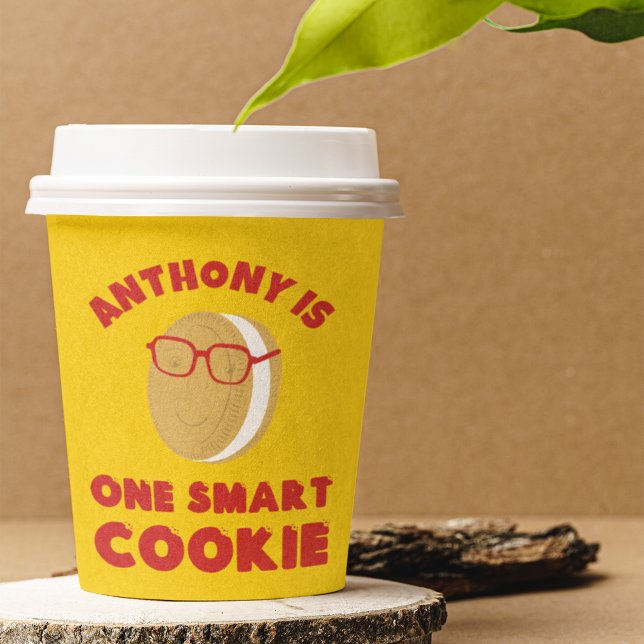 One Smart Cookie Personalised Graduation Party Paper Cups (Creator Uploaded)