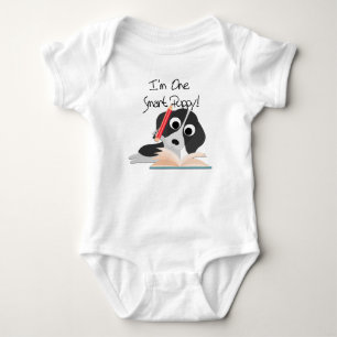 One Smart Puppy Baby Bodysuit