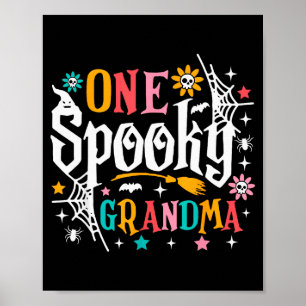 One Soky Grandma Shirt Funny Halloween Soky Grandm Poster