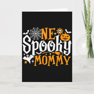 One Soky Mommy Funny Halloween Family Matching Card