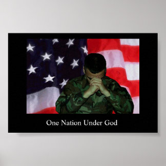 One Soldier, One Nation Poster