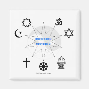 One Source Of Course Magnet