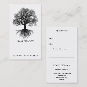 One Source Tree of Life Design Business Card