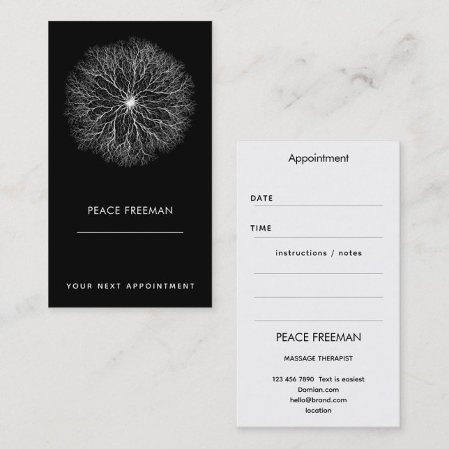 One Source | Tree of Life Design Business Card (Front/Back)