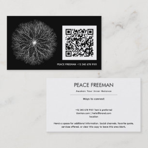 One Source Tree of Life Design Business Card