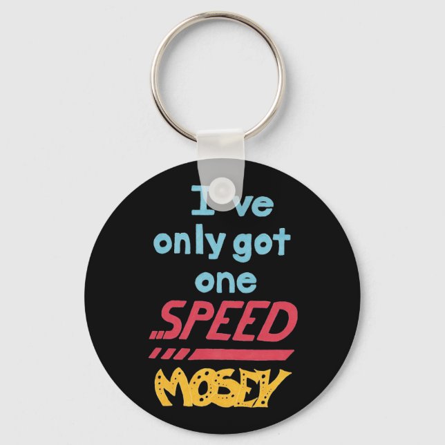 One Speed Key Ring (Front)
