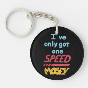 One Speed Key Ring