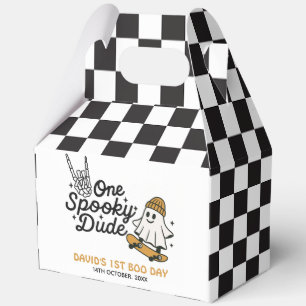 One Spooky Dude Halloween Birthday Favour Box
