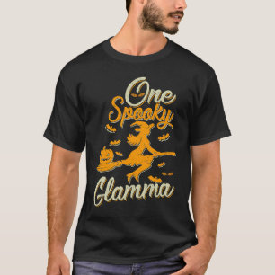 One Spooky Glamma Grandma Family Halloween Costum T-Shirt