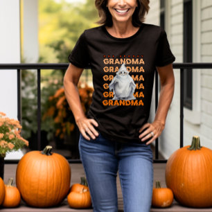 One Spooky Grandma Halloween Ghost Mimi Gigi Nana T-Shirt