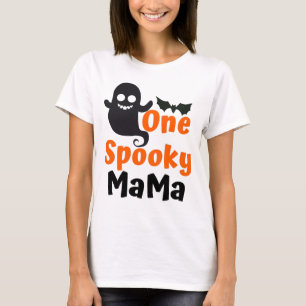 One Spooky Mama, Halloween Women T-Shirt