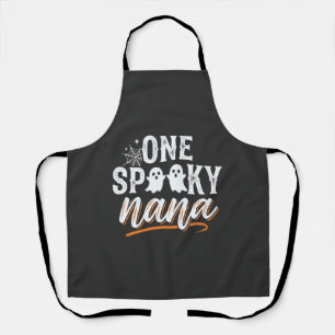 One Spooky Nana Halloween Ghost Design Apron