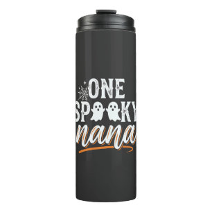One Spooky Nana Halloween Ghost Design Thermal Tumbler