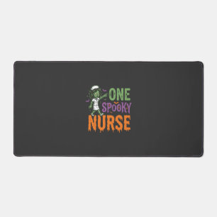 One Spooky Nurse Halloween Design (2)_1 Desk Mat