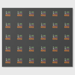 One Spooky Nurse Halloween Design (2)_1 Wrapping Paper