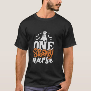 One Spooky Nurse Halloween RN Boo Boo Crew Witch G T-Shirt