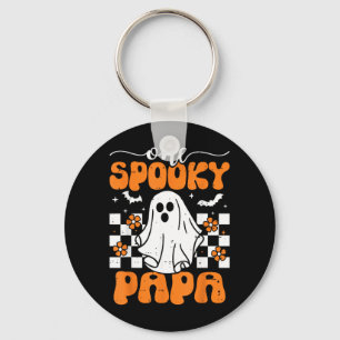 One Spooky Papa Matching Family Halloween Costumes Key Ring