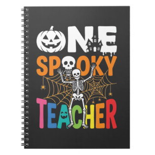 One Spooky Teacher Halloween Design_1 Notebook