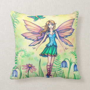 One Spring Day Fairy Fantasy Artwork Cushion